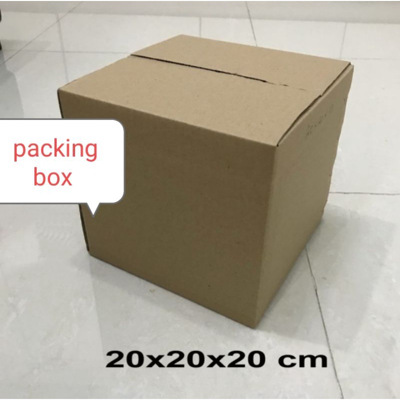 

karton/kardus uk.20x20x20cm.single wall