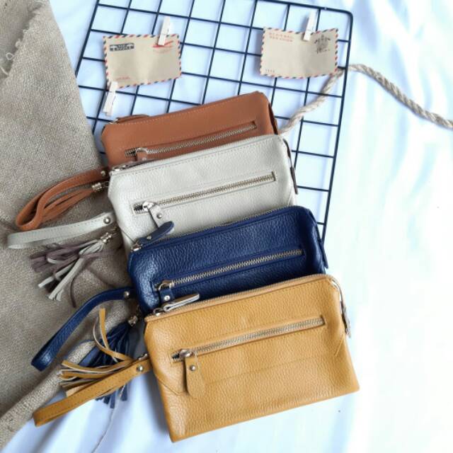 Clutch wanita/dompet kulit asli /dompet kulit garut/dompet kulit murah/ dompet papirut