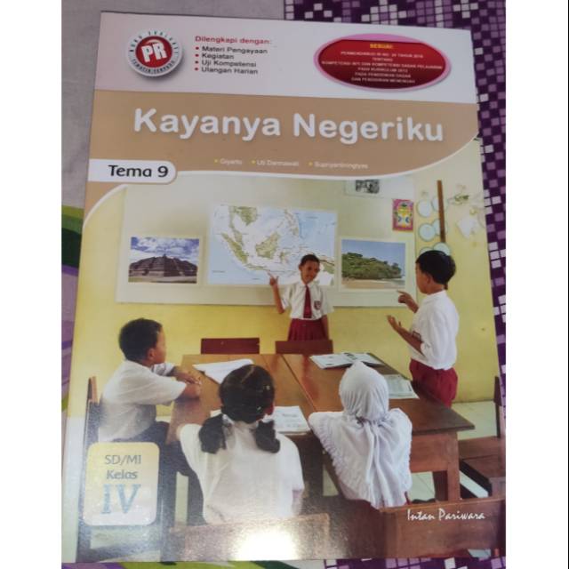 Buku PR Tematik Terpadu untuk Kelas 4 Tema 9