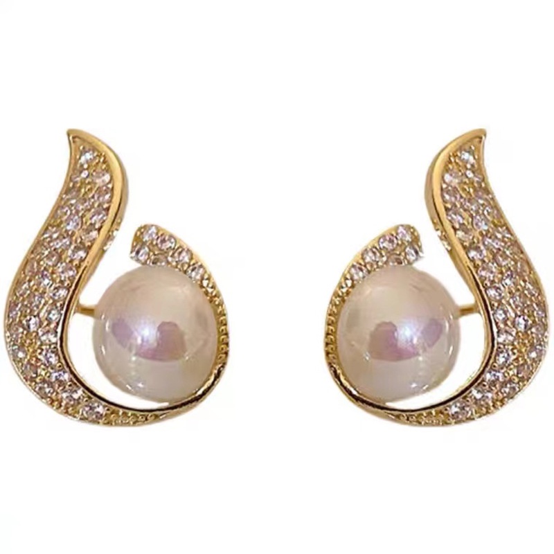 Anting Tusuk Gantung Temperament Hias Mutiaraberlian Gaya Retromewah Untuk Wanita