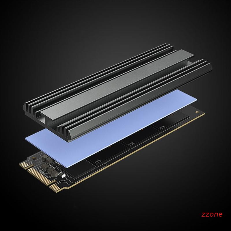 Zzz M.2 SSD 2280 Heatsink Dengan Thermal Pad Silikon Untuk M2 NVMe CPU GPU