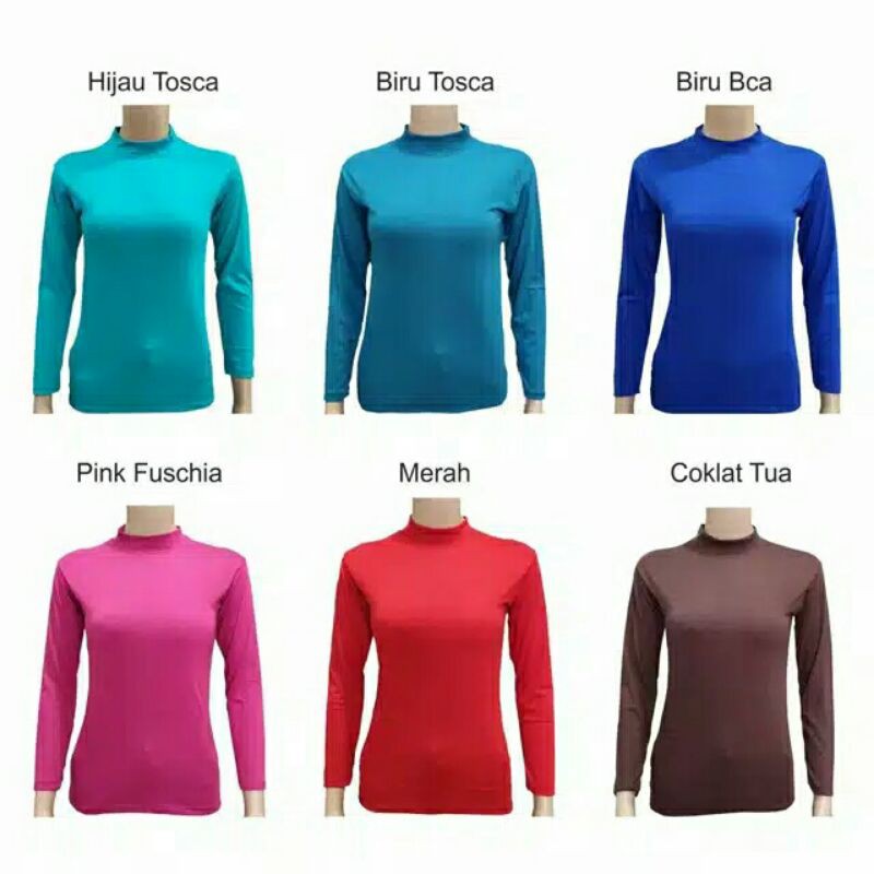 manset baju lengan panjang bahan spandek