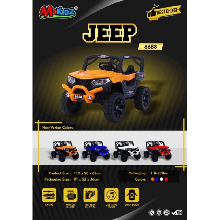 Mobil Aki Yotta Smal Jeep Fb 6688