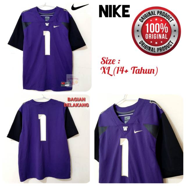 Baju Kaos Nike Jersey Anak Laki Cowok Cewek Ungu 1 - Nike Tee Boys Girls