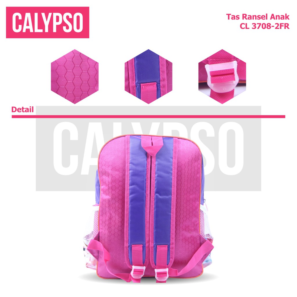 [KLIKTAS] Tas Ransel Anak Perempuan Gambar Frozen TK Paud Calypso 3708 - Tas sekolah / Backpack anak