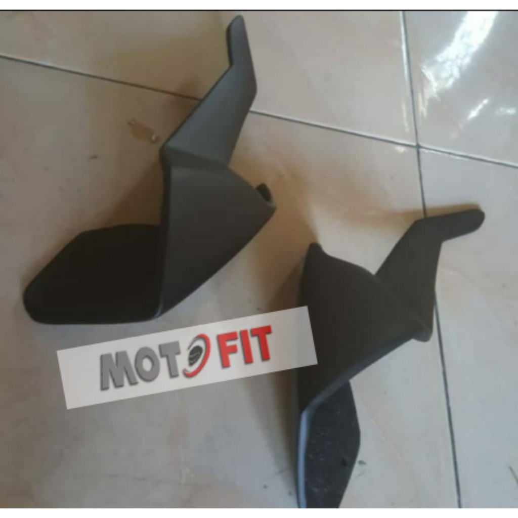Winglet Model MotoGP Aerox 155 VVA wing rack yamaha aerox aero fin aerox