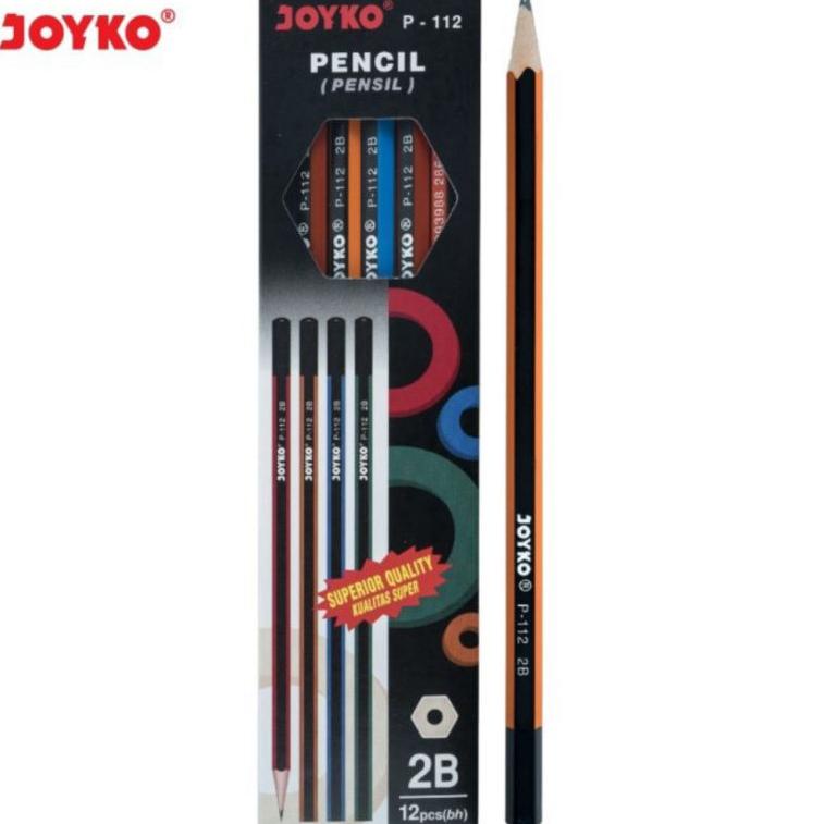 

(M5G2) Pensil 2B Joyko P-112 ( 12 pcs ) //Promo@hari@ini