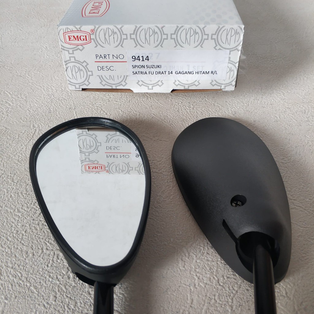 Spion Suzuki SATRIA FU DRAT 14 Model Standart Kualitas Ori merk EMGI 9414