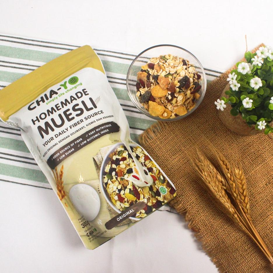 

₽ Chiayo Muesli Homemade 300gr ド