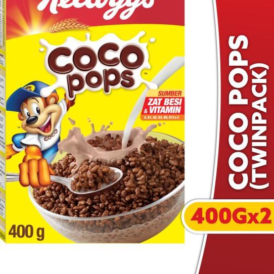

☆ [SPECIAL BUNDLE] Kelloggs Coco Pops Sereal 2 x 400g ♗