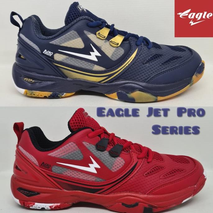 Sepatu Badminton EAGLE JET PRO Series (Original)