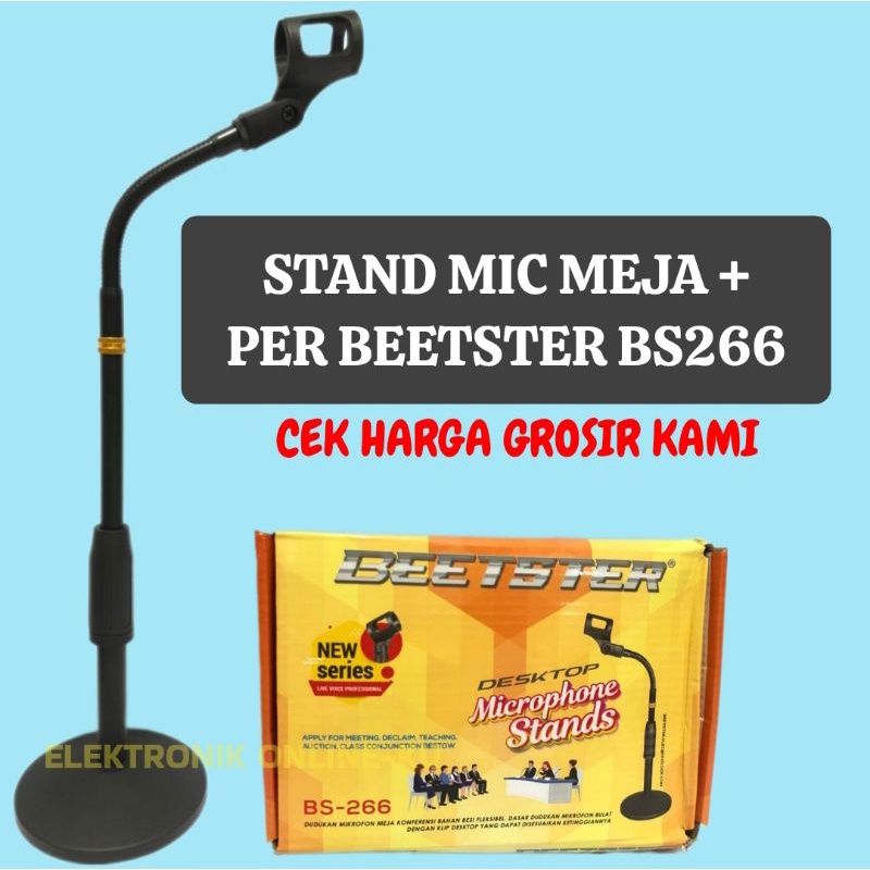 STAND MIC MEJA + PER BEETSTER BS266