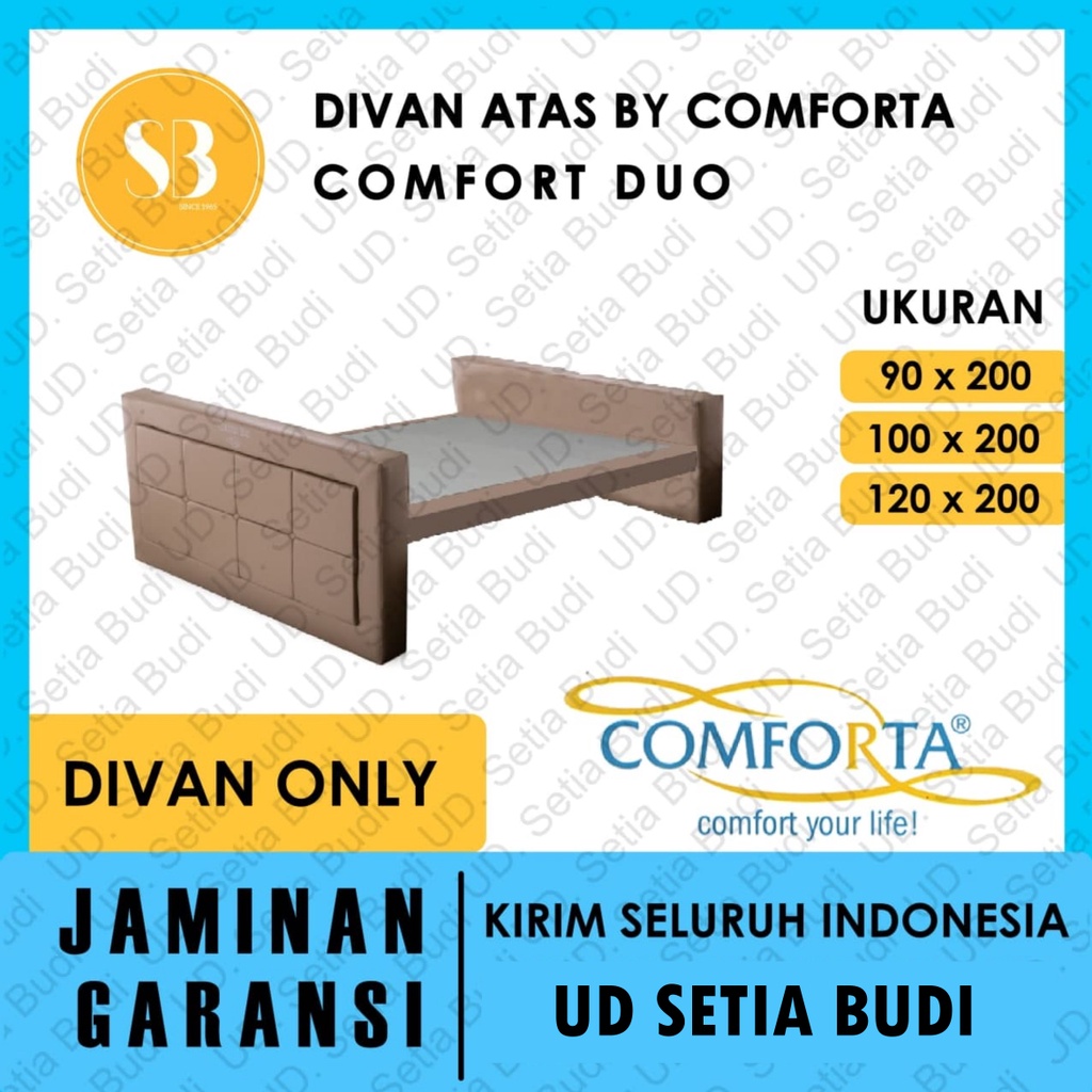 Divan Comforta Springbed Comfort Duo 120x200 100x200 90x200