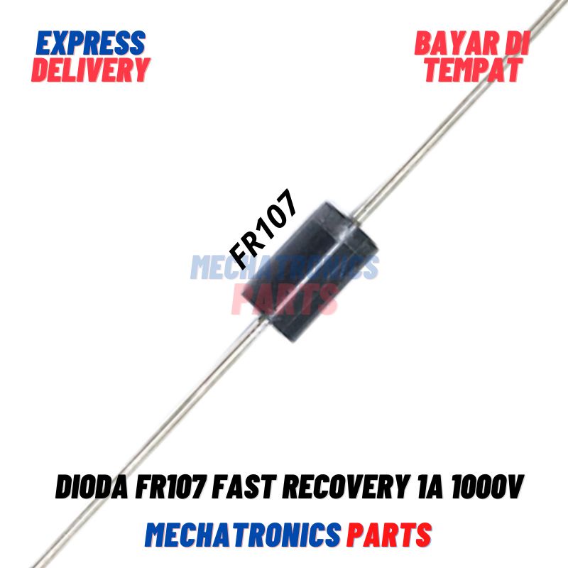 [SMC-9040] DIODA FR107 FAST RECOVERY DIODA 1A 1000V