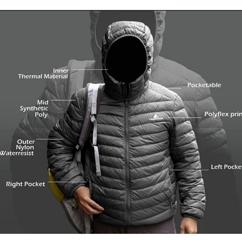 JAKET GUNUNG INNER THERMAL FOIL BASECAMP YAMITALA