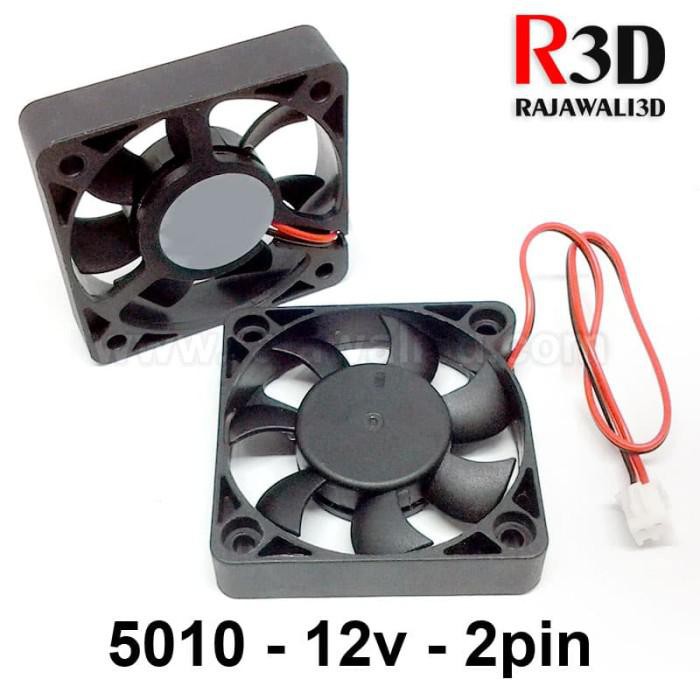 DC Cooling Fan 5010 12v kabel 15cm