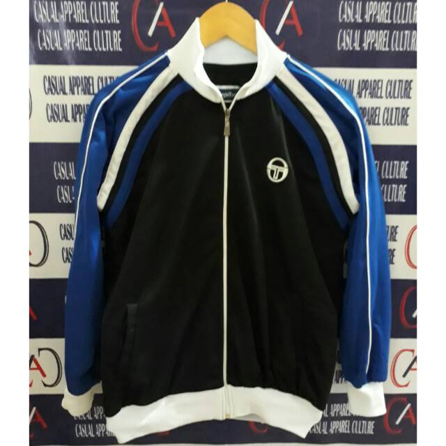 Jaket Tracktop Sergio Tacchini GHIBLI BLUE BLACK
