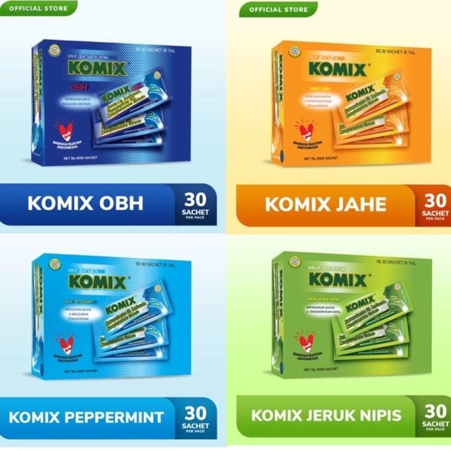 KOMIX OBH 1 BOX 30 SACHET