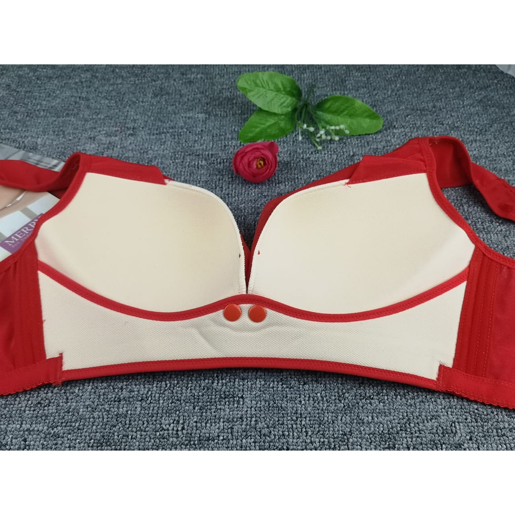 Bra / BH Import 608 Ibu Menyusui Motif Renda Tanpa Kawat