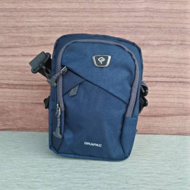 TAS TRAVEL POUCH FORESTER DRAPAC INCLUDE RAIN COVER BLUE - TAS SALEMPANG FORESTER