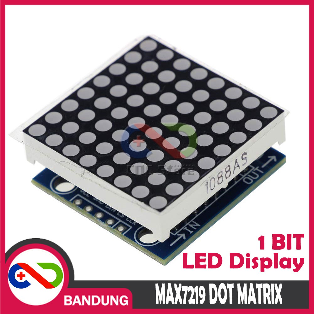 MAX7219 MAX 7219 8x8 LED DOT MATRIX DISPLAY MODULE