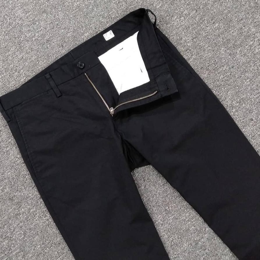 Terbaik Celana Chinos Hitam Uniqlo Original