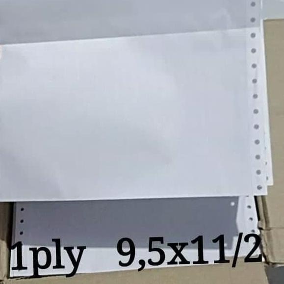 

➽ Kertas 1ply continuous form 9.5x11/2 isi 500set ✥