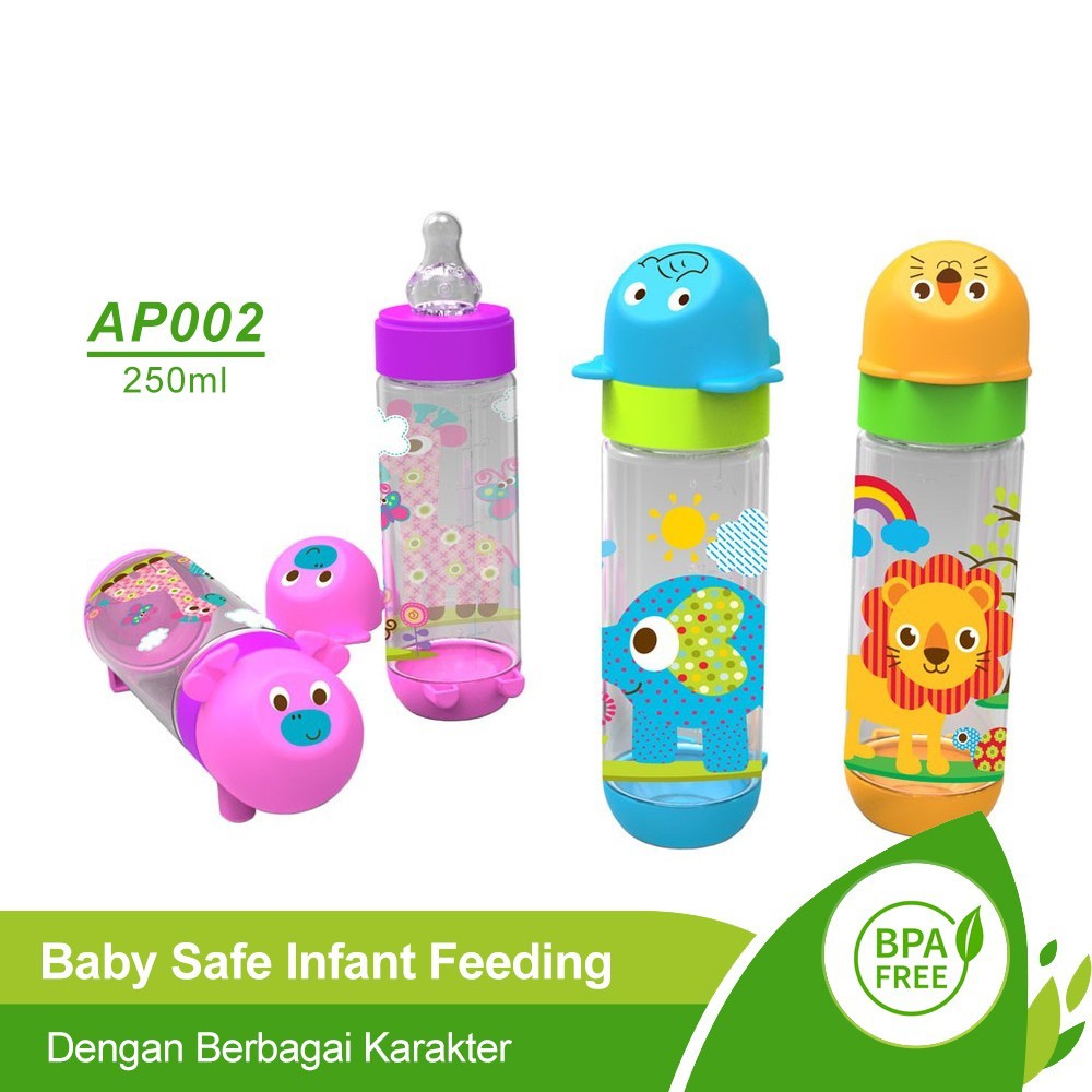 Botol Susu Bayi Baby Safe BPA FREE 150ml &amp; 250ml