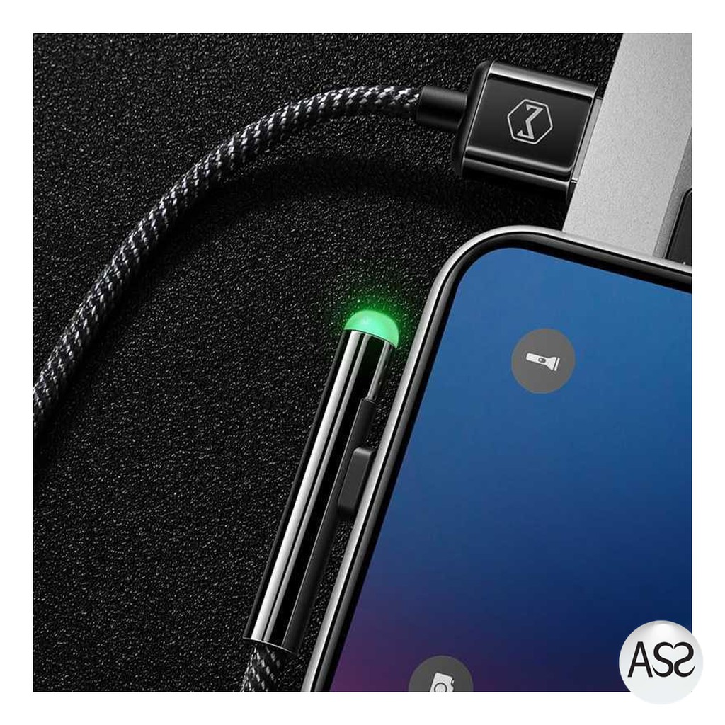 ASS Shop - MCDODO Kabel Charger USB Type C L Angle LED - CA-5283