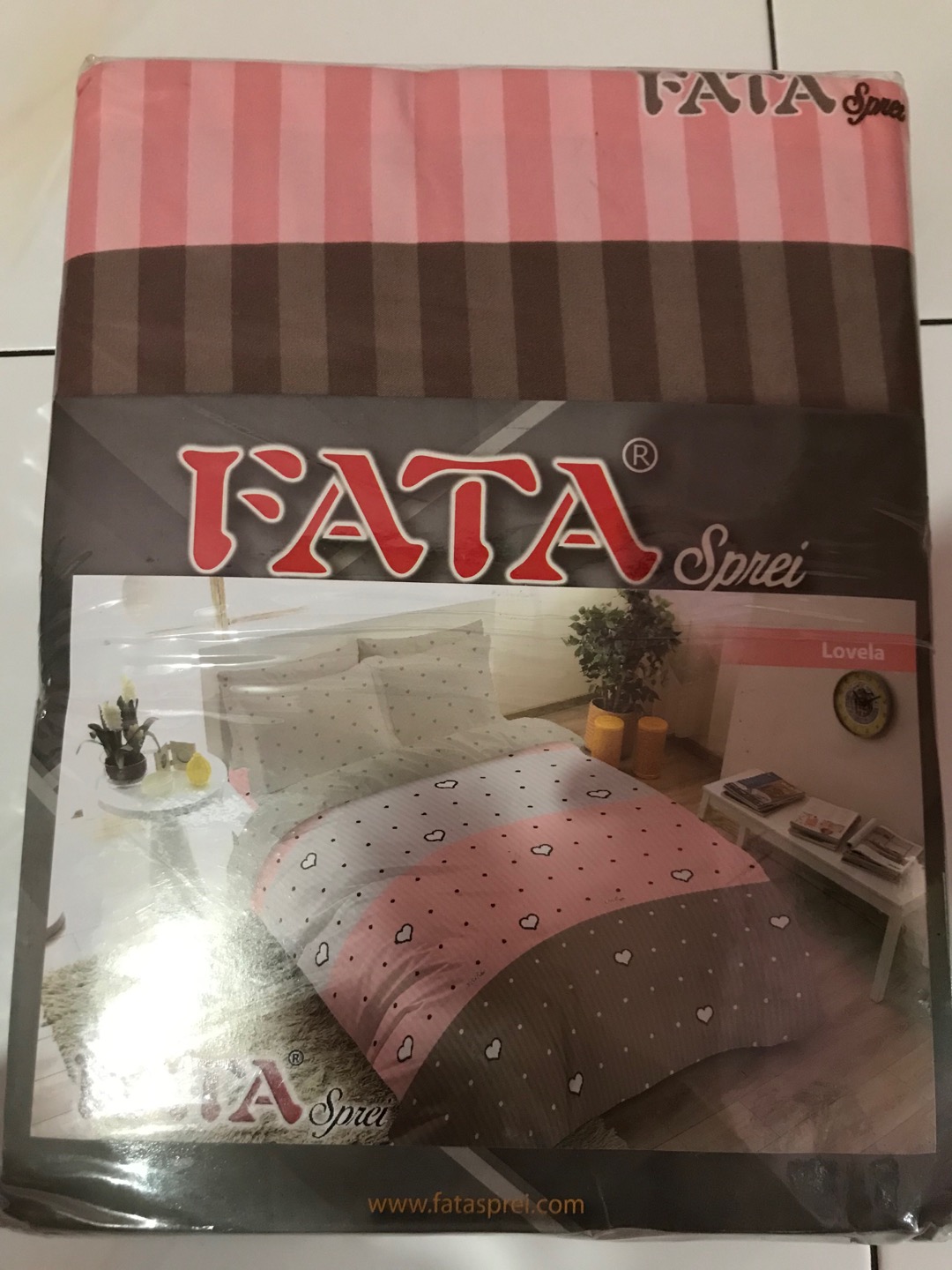 Sprei Fata Flamingo Pink 100x20