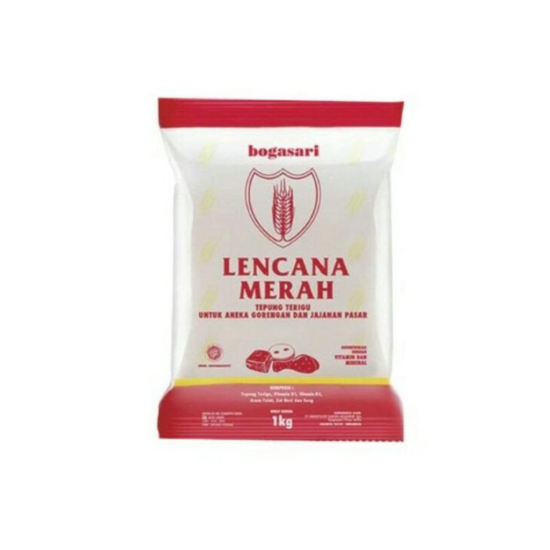 

TEPUNG TERIGU LENCANA MERAH 1.KG
