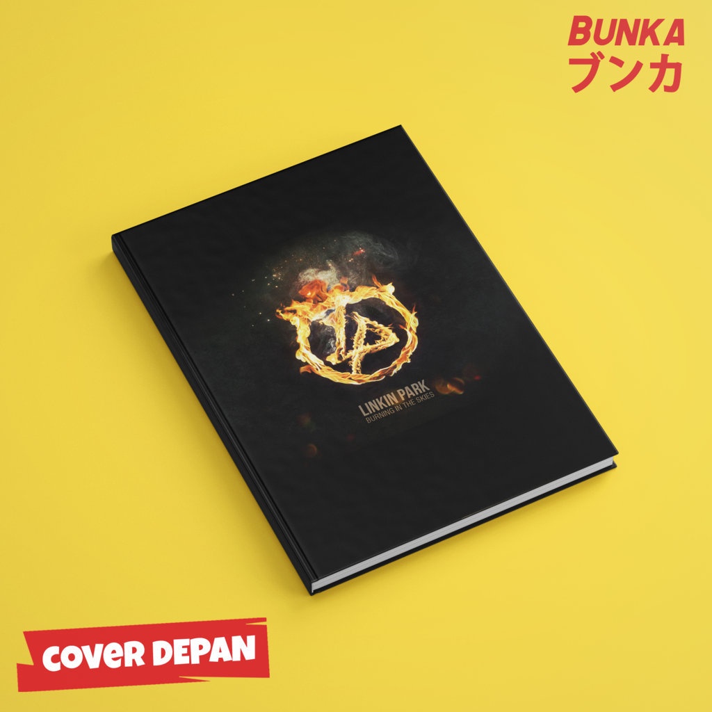 

NotebookBand Linkin Park The Skies Hardcover A5 Buku Tulis Catatan Notes Agenda Planner Jurnal