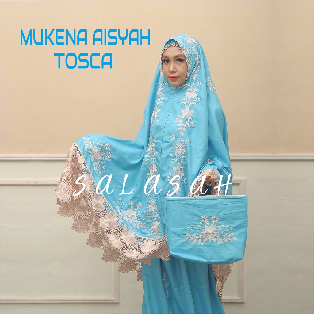 Mukena Full Bordir Mukena Aisyah Murah Mukena Dewasa Terbaru 2021
