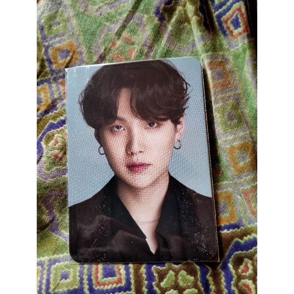 Booked photocard Suga