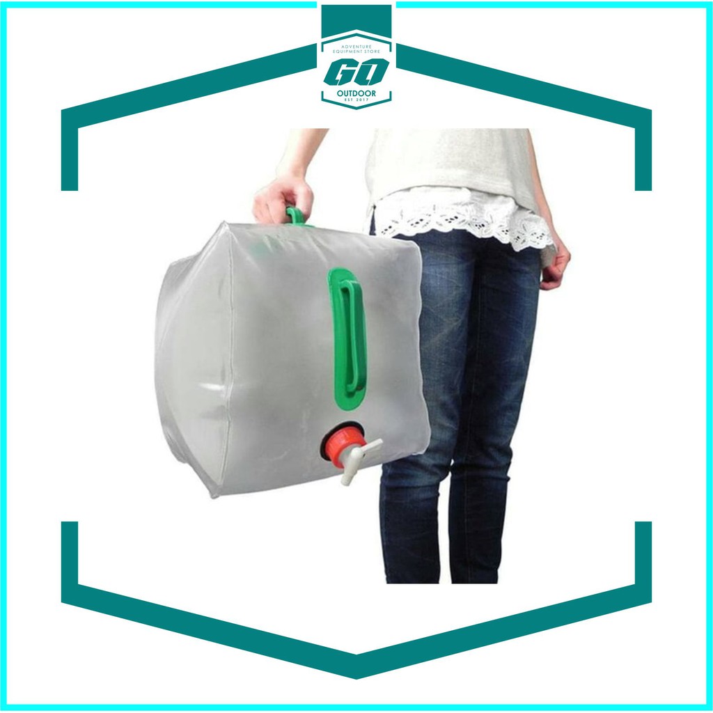 Jerigen Lipat Portable Taffsport 20 Liter - Kantong Air Lipat Galon Portable