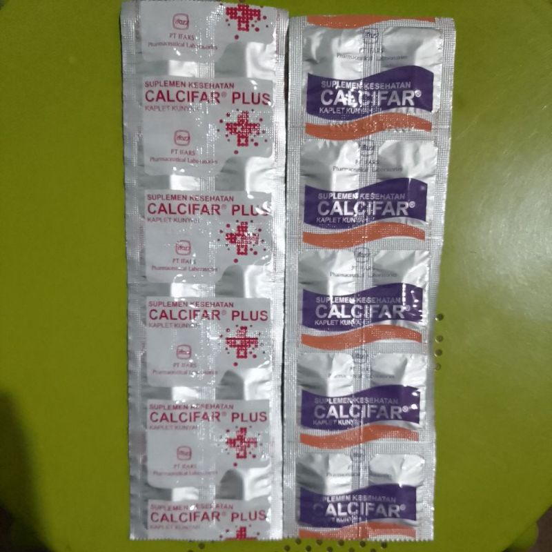 CALCIFAR® PLUS &lt;Suplemen Kalsium Sehat Tulang &amp; Gigi&gt;