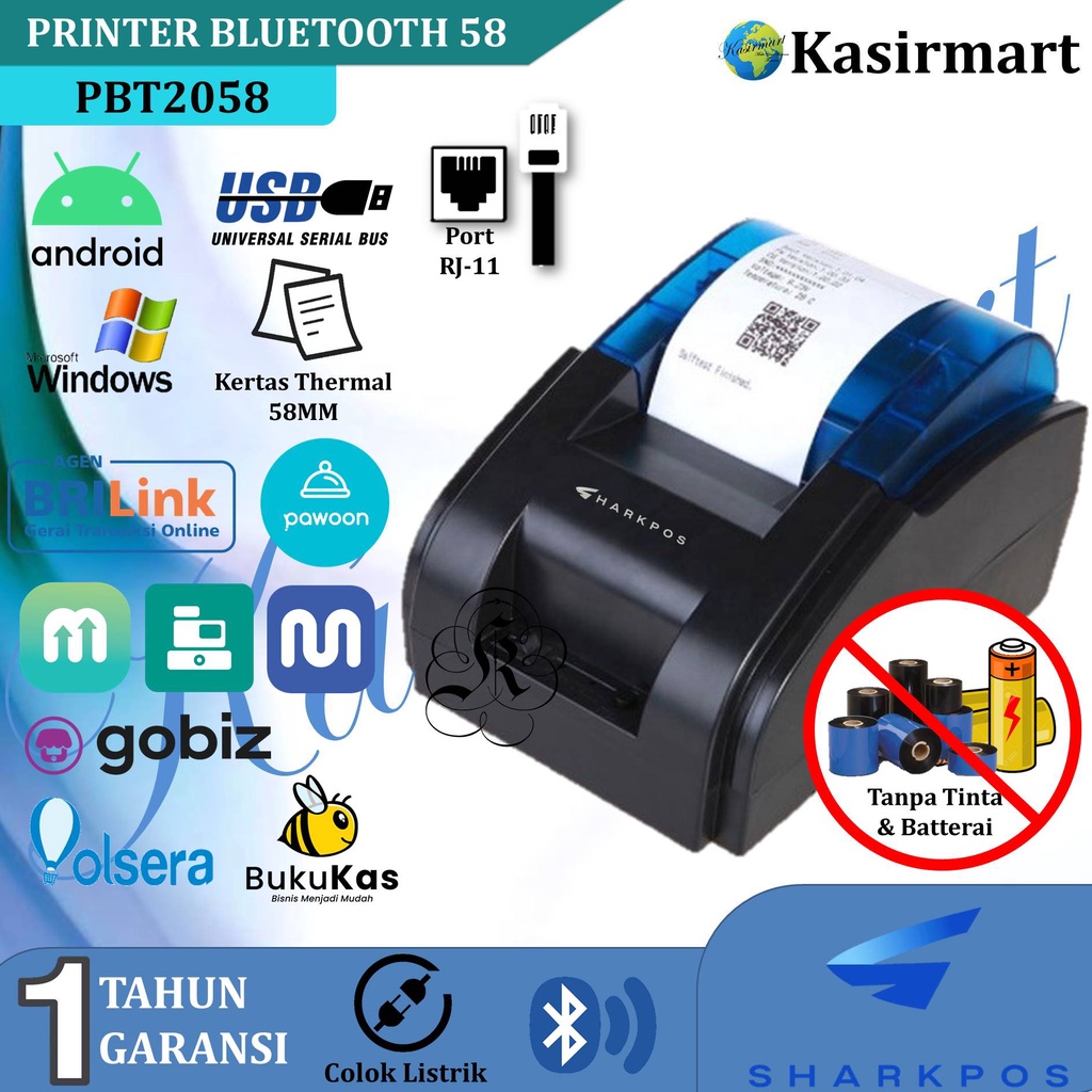 Printer Thermal Bluetooth EPPOS V2 EPX583 RPP02