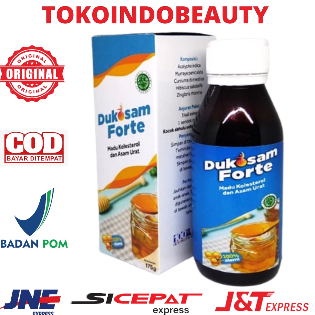 Dukosam Forte Madu Atasi Kolesterol Asam Urat