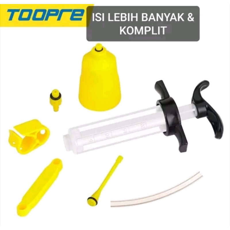 Lebih Komplit Bleeding Tool Shimano Discbrake Hydraulic Toopre Bleed Kit Tools Hidrolic Rem Disc Brake Hydrolic Minyak Oil Oli