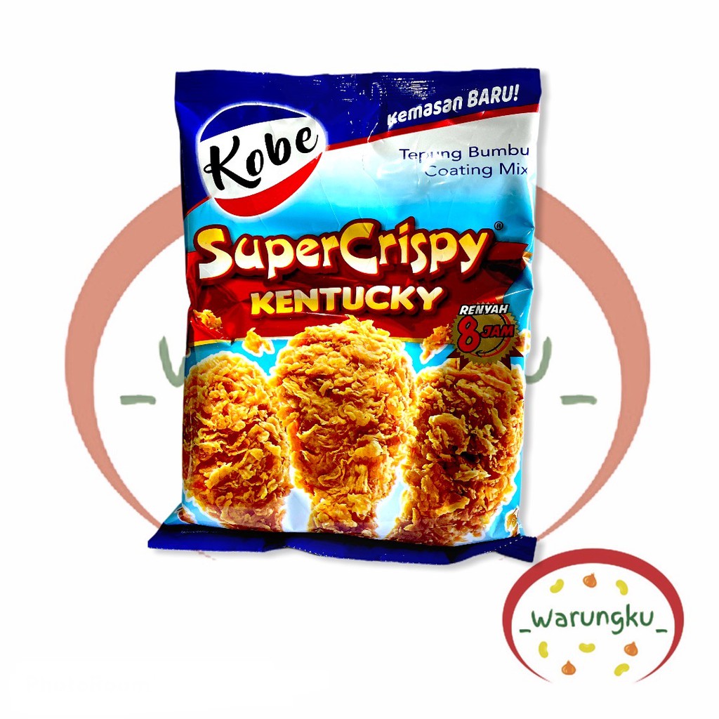 KOBE Super Tepung Crispy KENTUCKY 210gr Kentaki Ayam Krispi