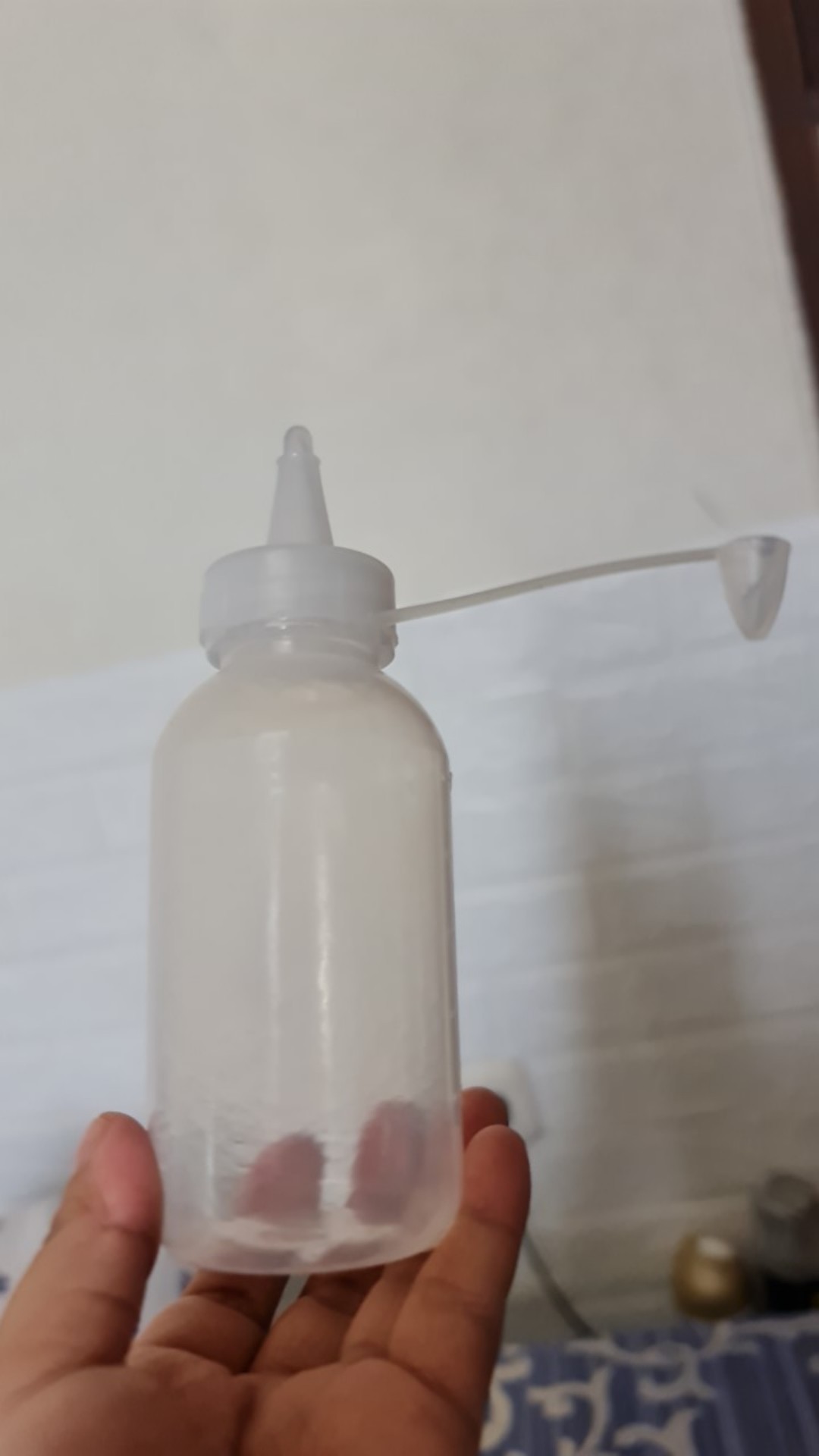 2pcs Botol Dispenser Saus / Kecap / Bumbu Masak Dengan Bahan Plastik Dan Ukuran 100ml