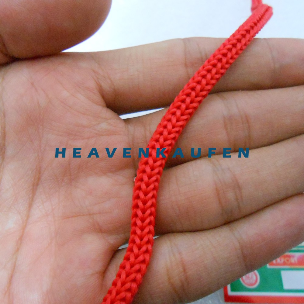 Tali Kur / Tali Cord / Tali Filamen Besar Diameter 5 mm Merah Meteran