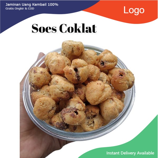 

Snack jajan soes coklat