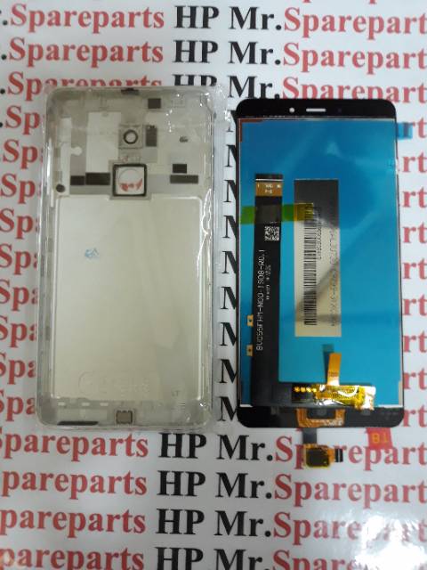 LCD FULLSET TOUCHSCREEN PLUS BACKDOOR XIAOMI REDMI NOTE 4 MEDIATEK ORIGINAL