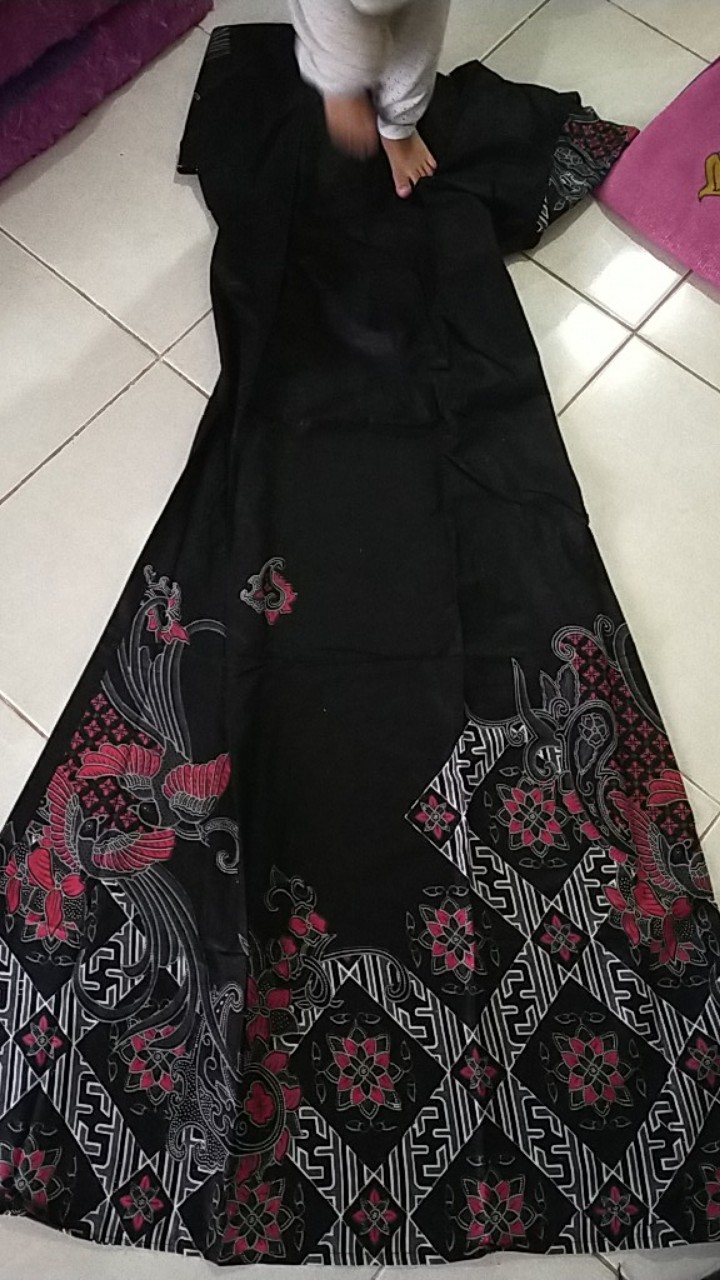 Gamis Batik Sriwedari Busui Frendly Maxi Bumil All Size Ld 104
