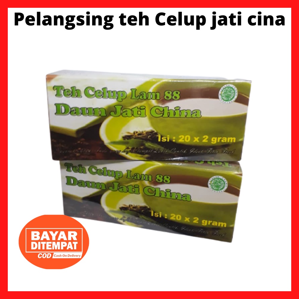 

TEH PELANGSING DIYET TEH JATI CHINA CELUP TEH CELUP LAM 88