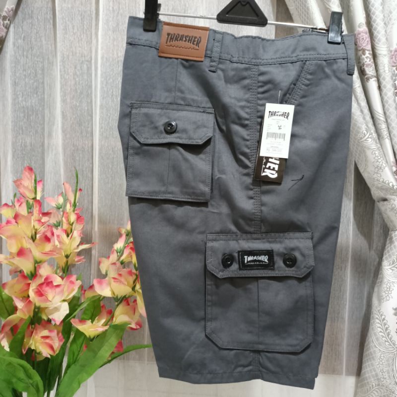 Celana Pendek Cargo Pria Big Size 27-46 Adem
