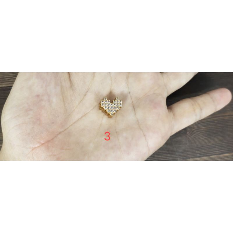 Fifi Fashion Liontin untuk gelang kawat model Perhiasan Lapis emas (1)12#