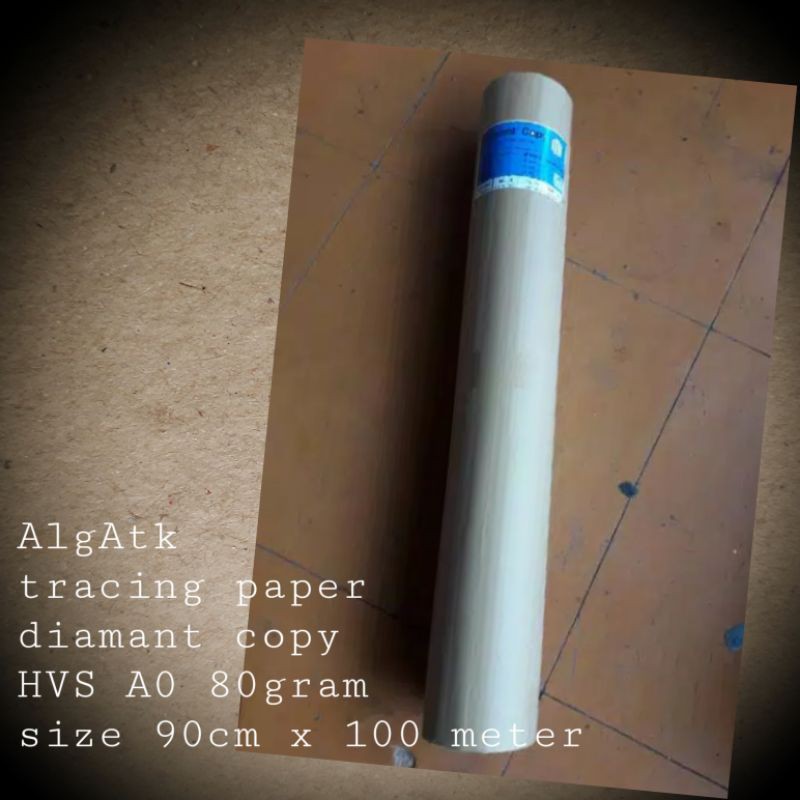 

Kertas hvs A0 80gsm diamant 100 meter