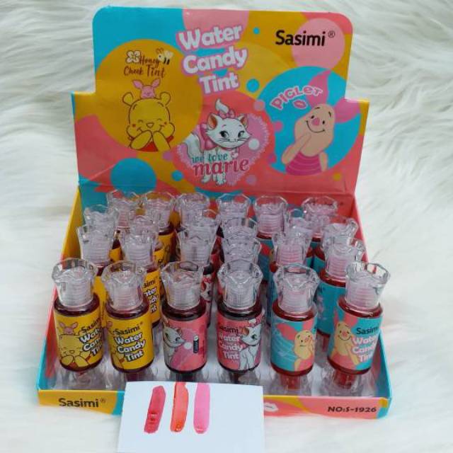 ( LUSINAN 12,PCS ) WATER CANDY MARRIE  LIP TINT